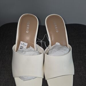 Torrid Cream Mules